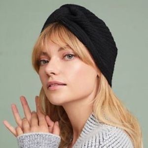 LAMINI - Turban Beanie - Black